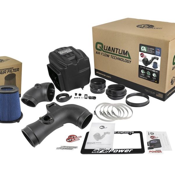 aFe Quantum Pro 5R Cold Air Intake System 11-16 GM/Chevy Duramax V8-6.6L LML - Oiled-Cold Air Intakes-aFe-AFE53-10006R-SMINKpower Performance Parts