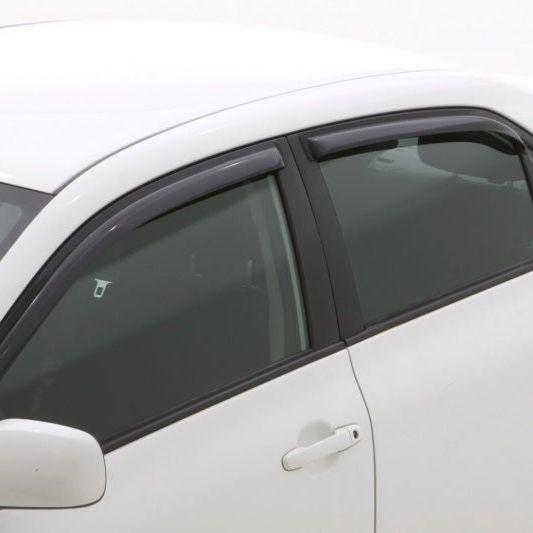 AVS 09-13 Toyota Corolla Ventvisor In-Channel Front & Rear Window Deflectors 4pc - Smoke