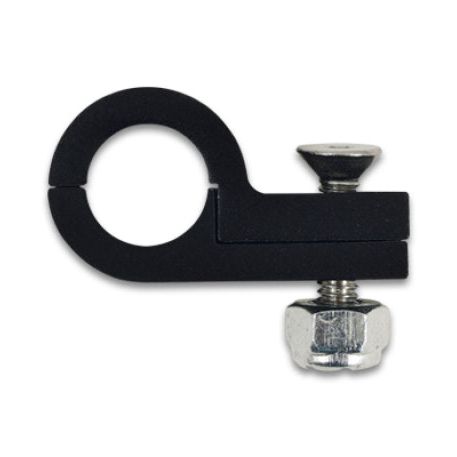 Vibrant Billet Aluminum P-Clamp 3/4in ID - Anodized Black-Clamps-Vibrant-VIB20679-SMINKpower Performance Parts