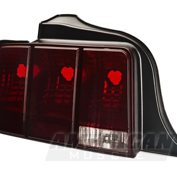 Raxiom 05-09 Ford Mustang Tail Lights- Black Housing (Smoked Lens)