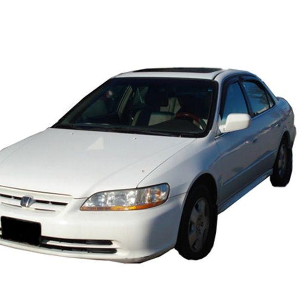 AVS 98-02 Honda Accord Ventvisor In-Channel Front & Rear Window Deflectors 4pc - Smoke