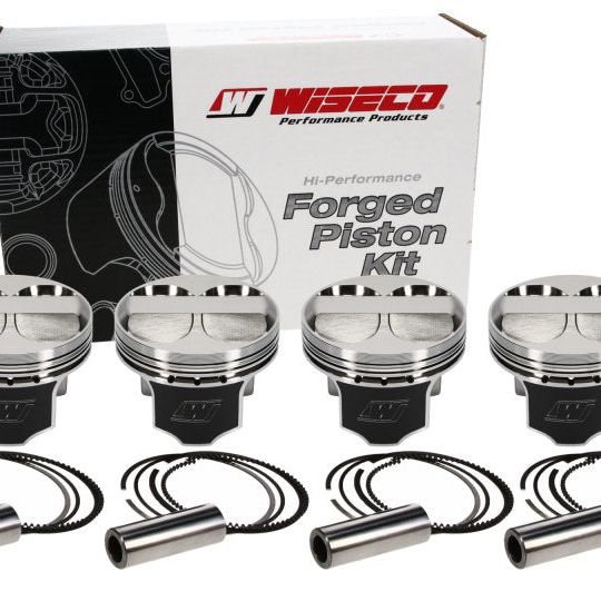 Wiseco Acura 4v DOME +2cc STRUTTED 84.0MM Piston Kit-Piston Sets - Forged - 4cyl-Wiseco-WISK567M84AP-SMINKpower Performance Parts