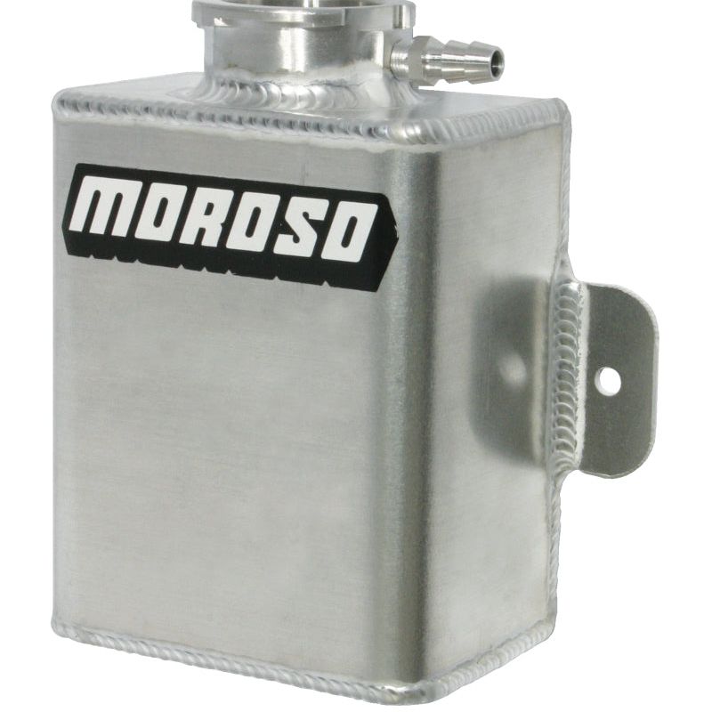 Moroso Universal Coolant Expansion Tank - Billet Filler Neck - 1.25qt-Expansion Tanks-Moroso-MOR63766-SMINKpower Performance Parts