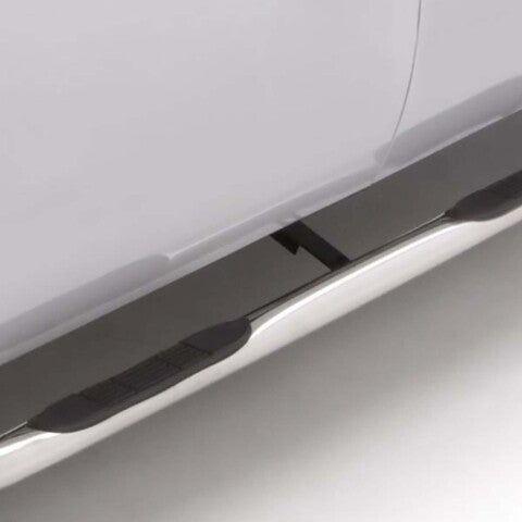 Lund 09-17 Dodge Ram 1500 Quad Cab 3in. Round Bent SS Nerf Bars - Polished