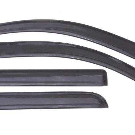 AVS 14-18 Chevy Silverado 1500 Ext. Cab Ventvisor Low Profile Deflectors 4pc - Smoke