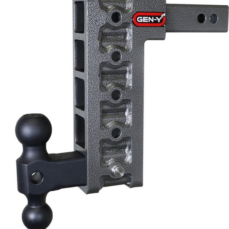 Gen-Y Mega Duty 2in Shank 10in Drop 1.5K TW 10K Hitch w/GH-031 Dual-Ball