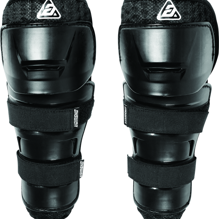 Answer Peewee Knee Guard Black