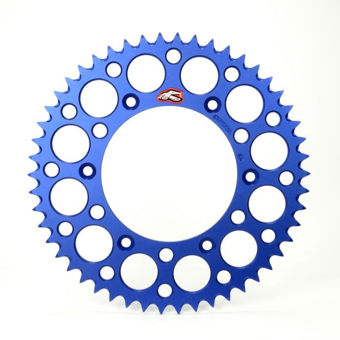 Renthal 21-23 Husqvarna TC 85 Rear Grooved Sprocket - Blue 428-46P Teeth