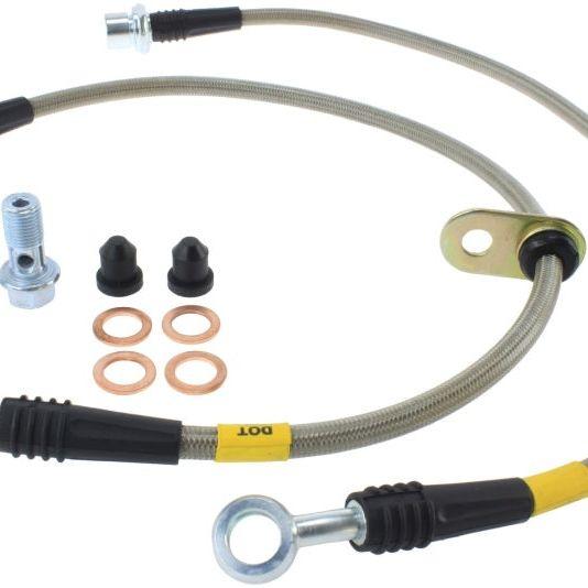 StopTech 94-99 Toyota Celica Front Stainless Steel Brake Lines