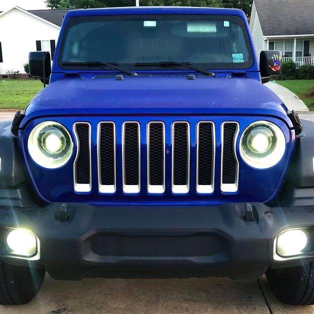 Oracle Jeep JL/Gladiator JT Oculus Bi-LED Projector Headlights - Amber/White Switchback SEE WARRANTY