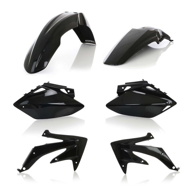 Acerbis 05-06 Honda CRF450R Plastic Kit - Black-Plastics-Acerbis-ACB2071100001-SMINKpower Performance Parts