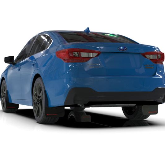 Rally Armor 20-25 Subaru Legacy Black UR Mud Flap w/Blue Logo