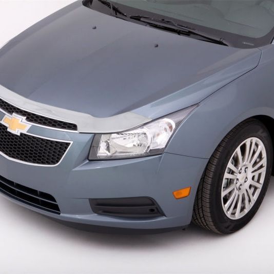 AVS 11-15 Chevy Cruze Aeroskin Low Profile Hood Shield - Chrome