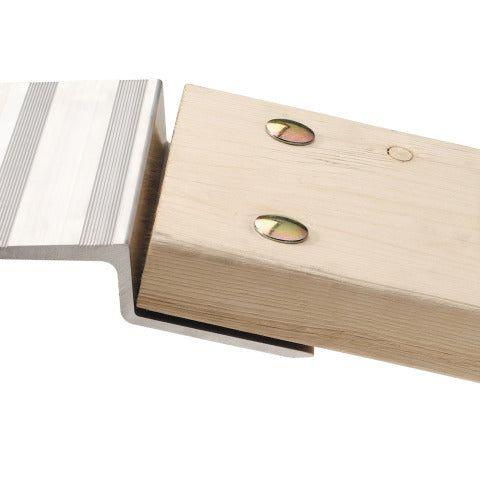 Lund Universal Ramp Kit For 2X8in To 2X10in Planks 9X7.5X2.25in - Silver