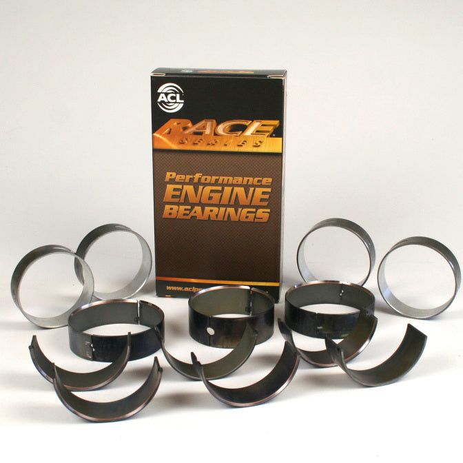 ACL Nissan SR20DE/DET GTiR Standard Size High Performance Main Bearing Set - 5 oil holes in upper-Bearings-ACL-ACL5M2975H-STD-SMINKpower Performance Parts