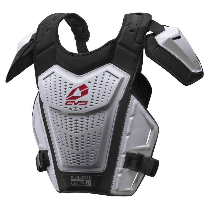 EVS Revo 5 Roost Deflector White - Large/XL-Body Protection-EVS-EVSRV5-W-L/XL-SMINKpower Performance Parts