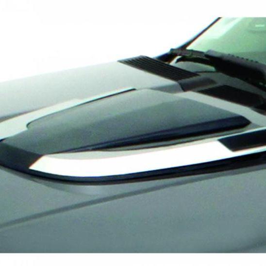 AVS Universal Hood Scoop - Smoke