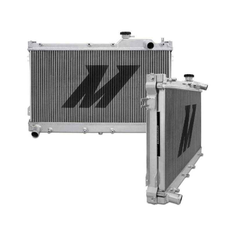 Mishimoto 90-97 Mazda Miata 3 Row Manual X-LINE (Thicker Core) Aluminum Radiator-Radiators-Mishimoto-MISMMRAD-MIA-90X-SMINKpower Performance Parts