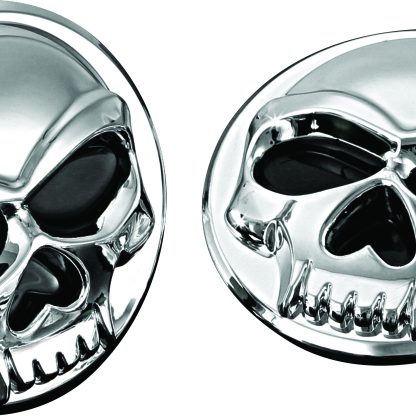 Kuryakyn Universal Zombie Medallions 2in Diameter Chrome