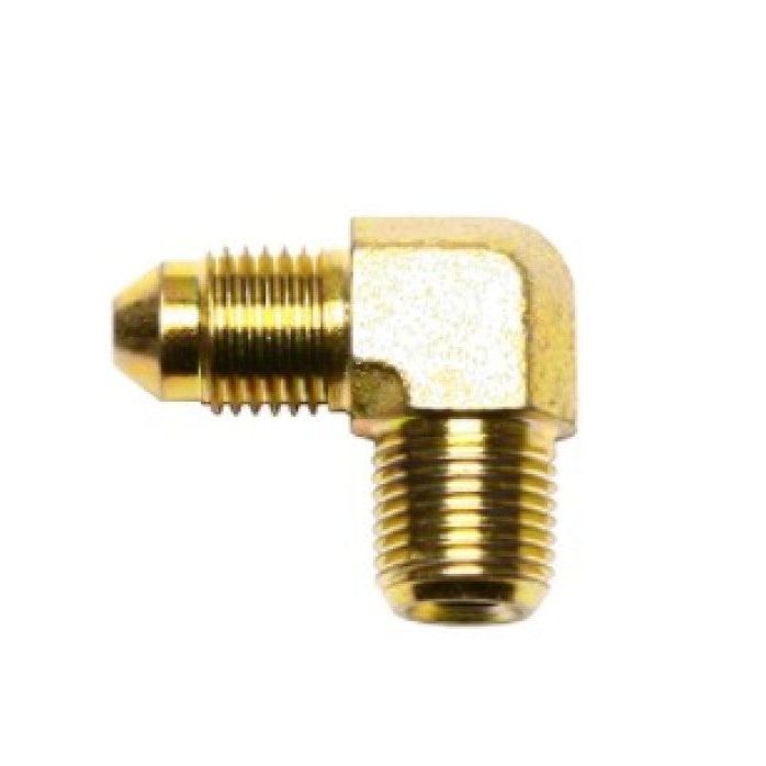 Wilwood Inlet Fitting - 1/8-27 NPT to -3 (90)