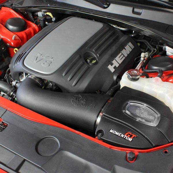 aFe Momentum GT Pro Dry S Stage-2 Intake System 11-15 Dodge Challenger / Charger R/T V8 5.7L HEMI-Cold Air Intakes-aFe-AFE51-72202-SMINKpower Performance Parts