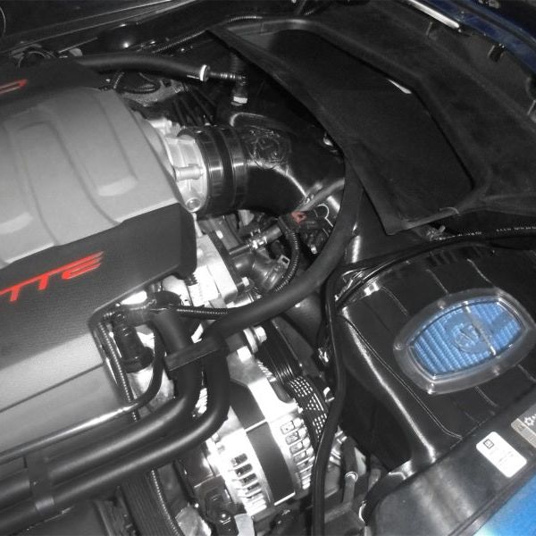 aFe Momentum Air Intake System PRO 5R Stage-2 Si 2014 Chevrolet Corvette (C7) V8 6.2L-Cold Air Intakes-aFe-AFE54-74201-SMINKpower Performance Parts