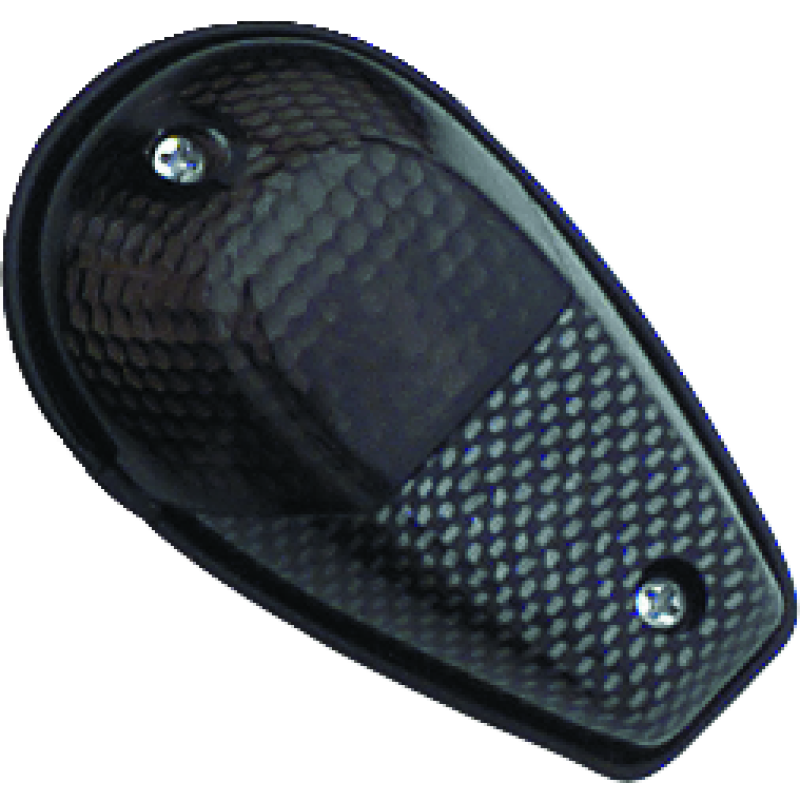 BikeMaster Universal Flush Mount Marker Light - Carbon/Smoke