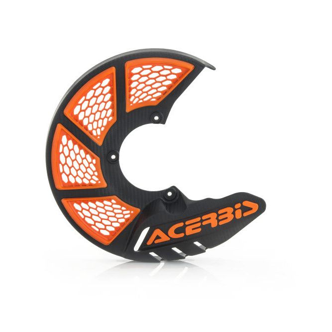 Acerbis X-Brake Vented Disc Cover - Black/16 Orange-Plastics-Acerbis-ACB2449495229-SMINKpower Performance Parts