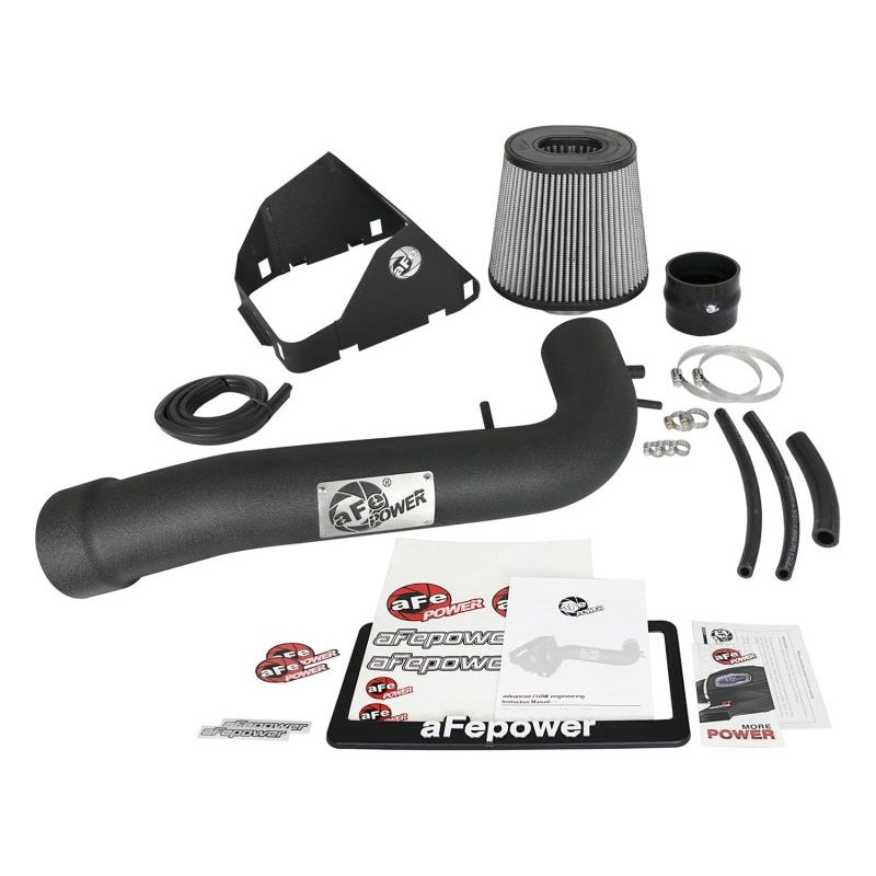 aFe Magnum FORCE Stage-2 Pro DRY S Cold Air Intake System 2017 Ford Superduty V8 6.2L-Cold Air Intakes-aFe-AFE51-12942-B-SMINKpower Performance Parts