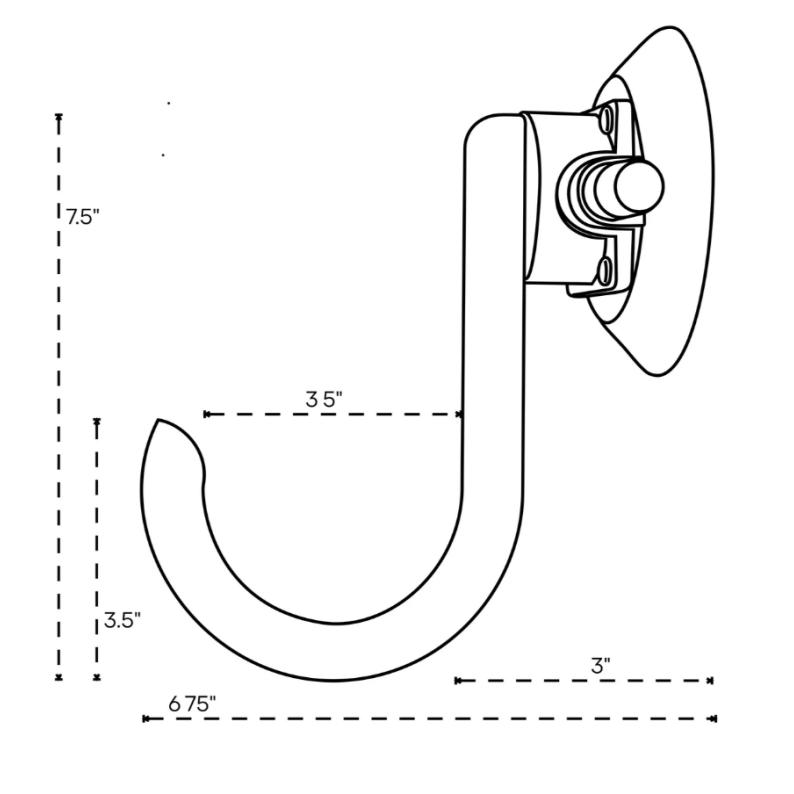 SeaSucker Utility Hook - Black