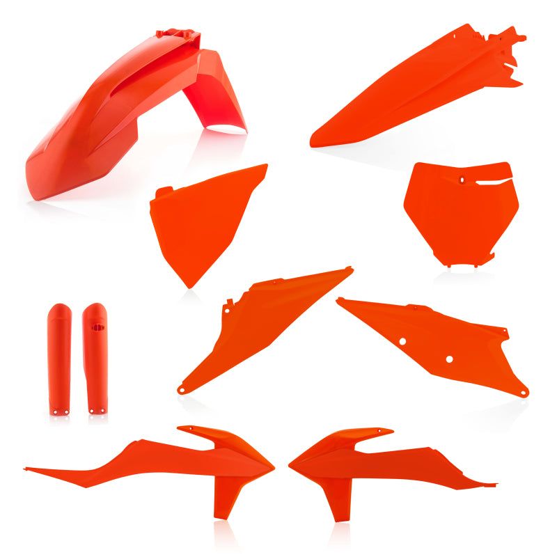 Acerbis 19-22 KTM 125-450 SX/ SX-F/ XC-F/ XC/ XC-tpi Full Plastic Kit - 16 Orange-Plastics-Acerbis-ACB2726495226-SMINKpower Performance Parts