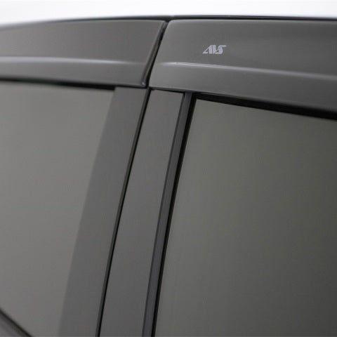 AVS 07-18 Jeep Wrangler (2 Door Only) Ventvisor Low Profile Window Deflectors 2pc - Matte Black