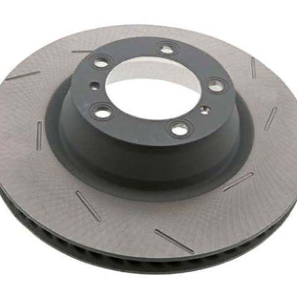 SHW 11-16 Porsche Panamera 4 3.6L w/o Ceramics Right Rear Slotted Monobloc Brake Rotor (971615602P)