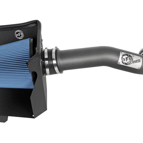 aFe Magnum FORCE Pro 5R Stage-2 Intake 14-17 GM Silverado/Sierra 1500 5.3L/6.2L w/ Electric Fan-Cold Air Intakes-aFe-AFE54-12332-GR-SMINKpower Performance Parts