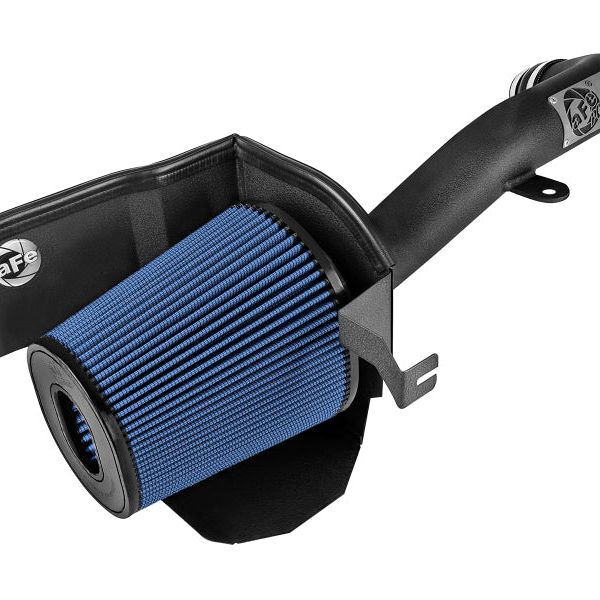 aFe Magnum FORCE Stage-2 Pro 5R Cold Air Intake System 18-19 Jeep Wrangler JL Turbo 2.0L - Black-Cold Air Intakes-aFe-AFE54-53029R-SMINKpower Performance Parts