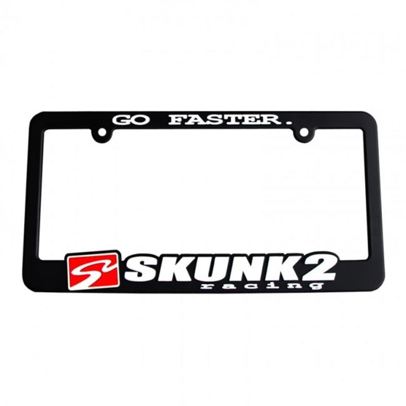 Skunk2 Go Faster License Plate Frame-License Frame-Skunk2 Racing-SKK838-99-1460-SMINKpower Performance Parts