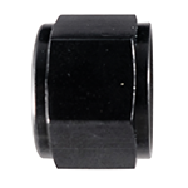 Fragola -12AN Aluminum Flare Cap - Black-Fittings-Fragola-FRA492912-BL-SMINKpower Performance Parts