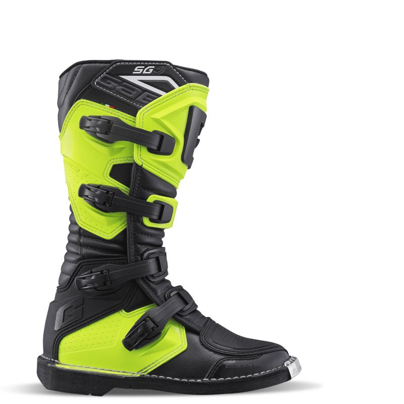 Gaerne SGJ Boot Fluorescent Yellow Size - Youth 1