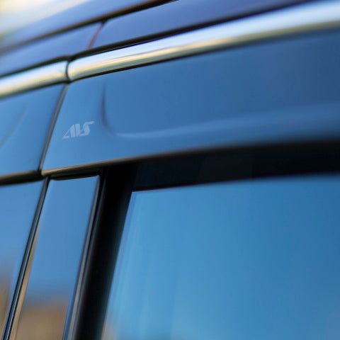 AVS 15-19 GMC Yukon XL/15-19 Chevrolet Suburban Ventvisor Low Profile Window Deflectors 4pc - Chrome