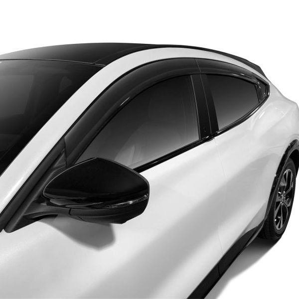 AVS 2021+ Ford Mustang Mach-E Ventvisor Low Profile Deflectors 4pc - Smoke