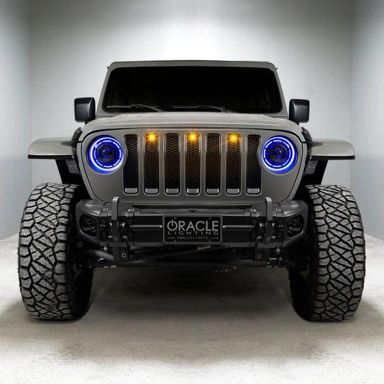 Oracle Oculus Bi-LED Projector Headlights for Jeep JL/Gladiator JT - w/ BC1 Controller SEE WARRANTY