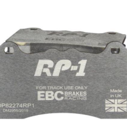 EBC Racing 2021+ BMW M3/M4 / 2023+ BMW M2 (G80/G82/G87) w/Cast Iron Rotor RP-1 Race Front Brake Pads