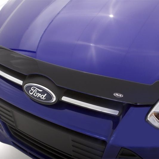 AVS 12-14 Ford Focus Aeroskin Low Profile Acrylic Hood Shield - Smoke