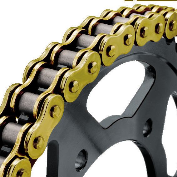 BikeMaster 530x130 BMOR O-Ring Chain - Gold/Gold