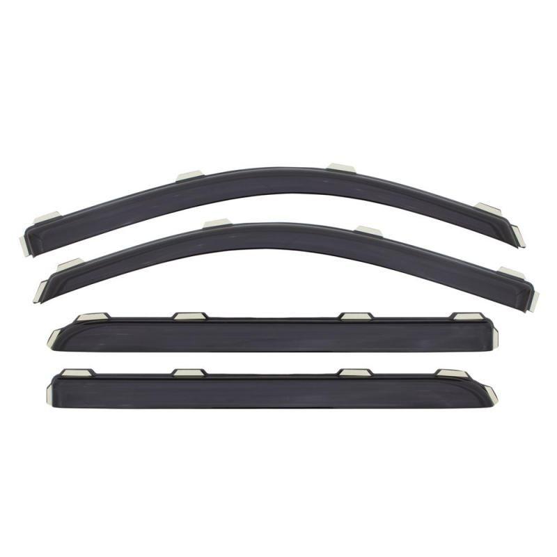 AVS 98-02 Honda Accord Ventvisor In-Channel Front & Rear Window Deflectors 4pc - Smoke