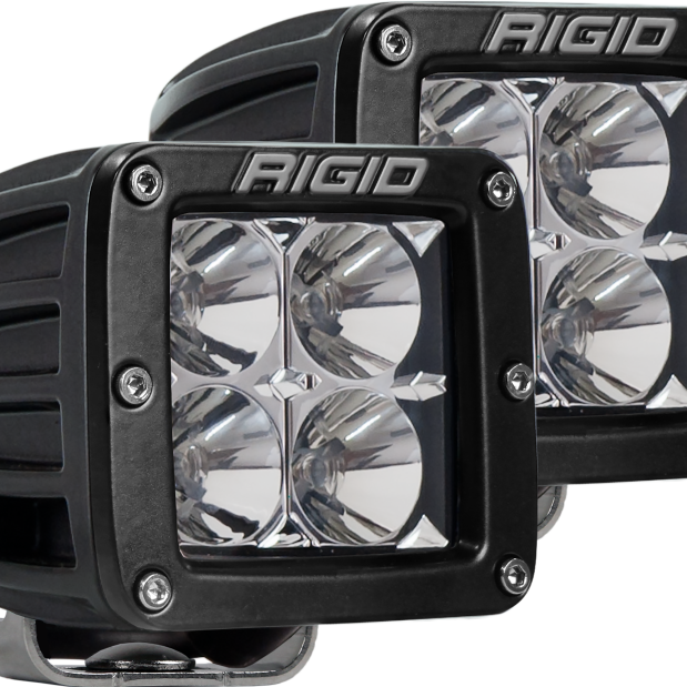 Rigid Industries Dually - Flood - Set of 2-Light Bars & Cubes-Rigid Industries-RIG202113-SMINKpower Performance Parts