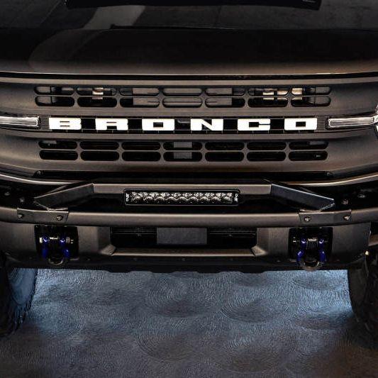 DV8 Offroad 21-22 Ford Bronco Factory Modular Front Bumper Bull Bar