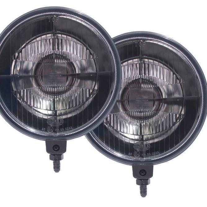 Hella 500 Series 12V Black Magic Halogen Driving Lamp Kit-Fog Lights-Hella-HELLA005750991-SMINKpower Performance Parts