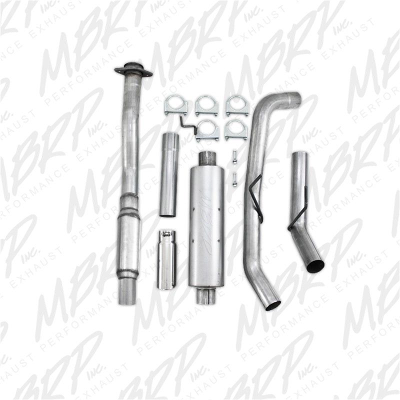 MBRP 11-12 Ford F150 3in Cat Back Single Side Exit Alum Exhaust System-Catback-MBRP-MBRPS5230AL-SMINKpower Performance Parts