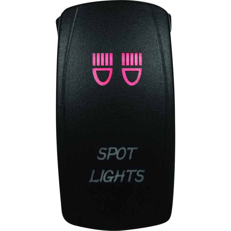 DragonFire Racing Lighted Switch Spot Light On/Off Red